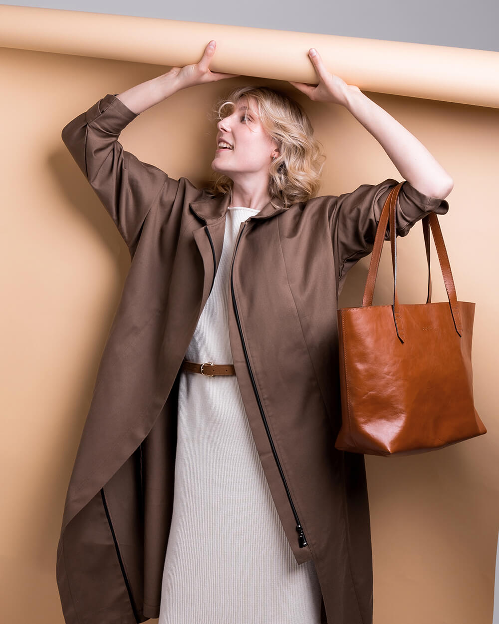 ADA Work Bag Dark Caramel