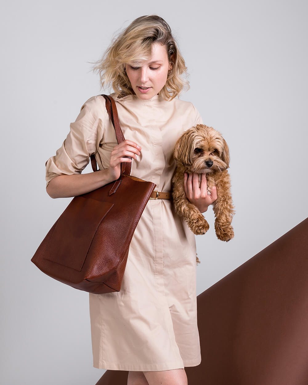 FRANKA Travel Tote Bag Maroon