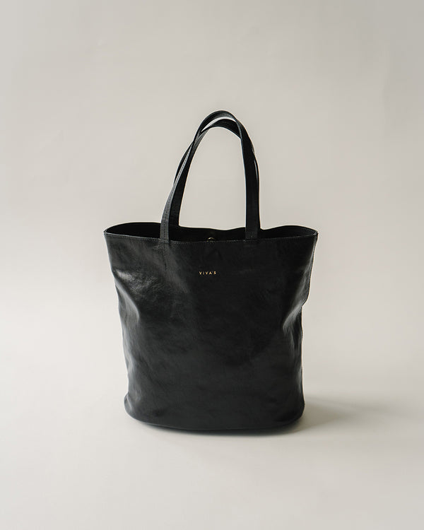 ROUND BUCKET BAG black